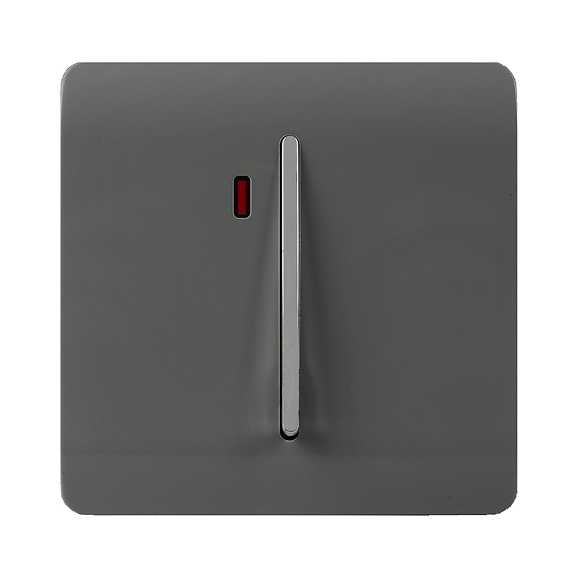 ART-WHS1CH  20 Amp Neon Insert Double Pole Switch Charcoal